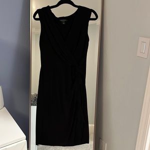 Black cocktail dress
